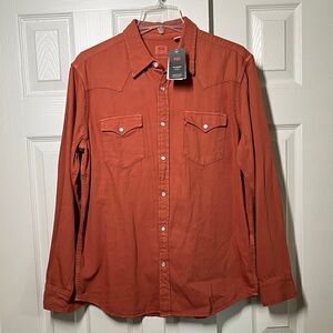 Levi's Men's Western Button Down Shirt